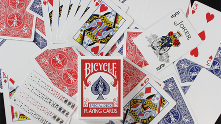 Bicycle Special Deck Playing Cards (plus 11 Online Effects)