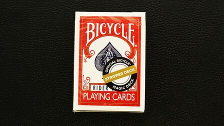 Bicycle Stripper deck rood