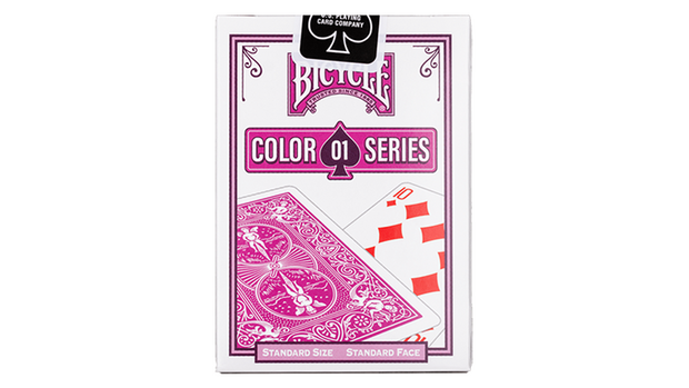 Bicycle Color Series (#1 Berry) Playing Card by US Playing Card Co